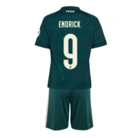 Real Madrid Endrick #9 Bortatröja Barn 2026-27 Kortärmad (+ Korta byxor)